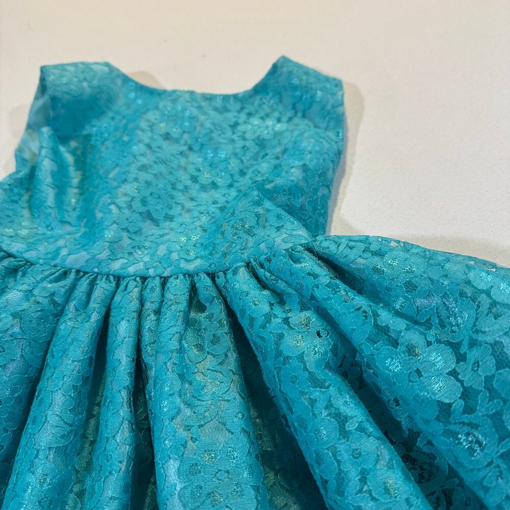 Barbie's Apparel Toddler 2 Formal Blue Dress - Picture 6 of 6